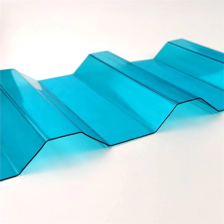 Polycarbonate Corrugate Roofing Sheets Clear