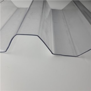 ورق های راه راه پلی کربنات پلاستیکی شفاف